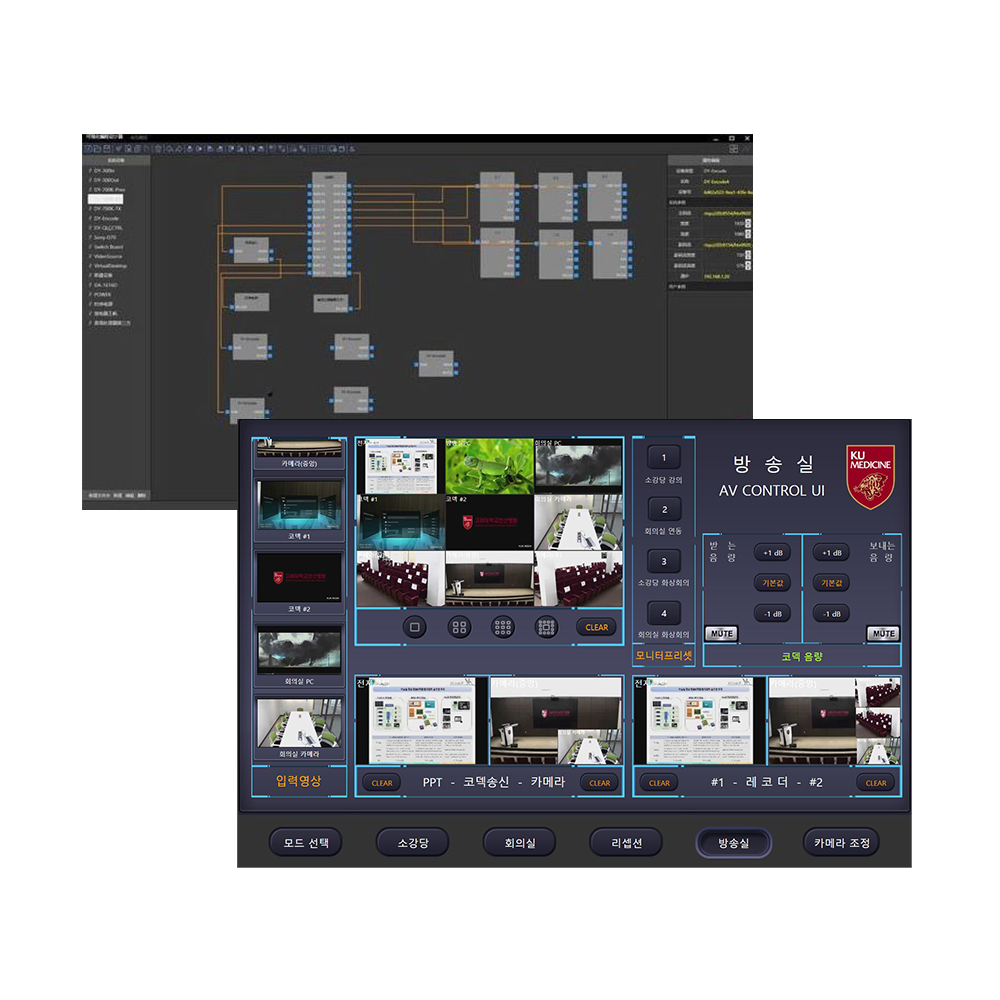 DyneCloud 영상 시스템 콘트롤 소프트웨어